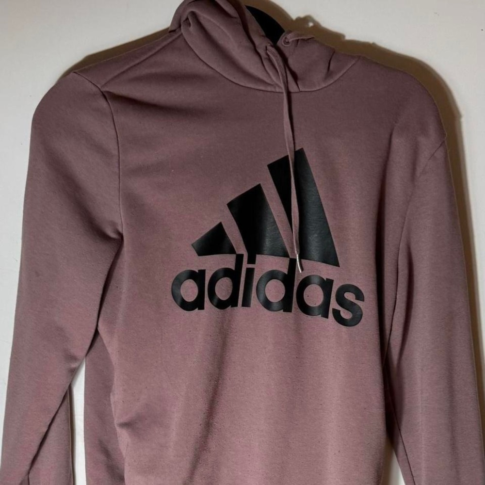 Adidas Mauve Hoodie Sweatshirt – Size M